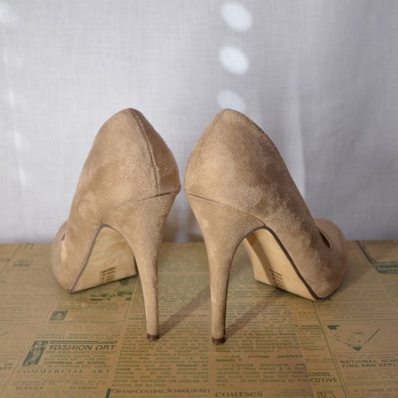Michael Antonio Suede Nude Heel Size 9 - Picture 5 of 8